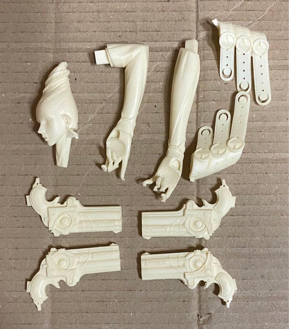 パーツ欠損 難 ベヨネッタ 魔人P.K時 コスチューム Ver. ガレージキット