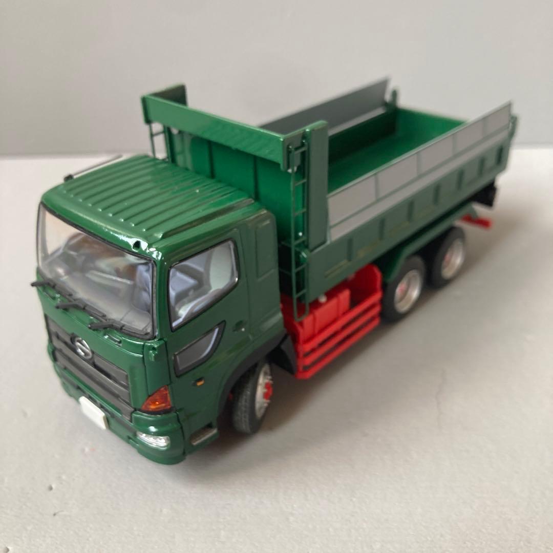 1/50 ケンクラフト　日野プロフィアダンプトラック　緑
