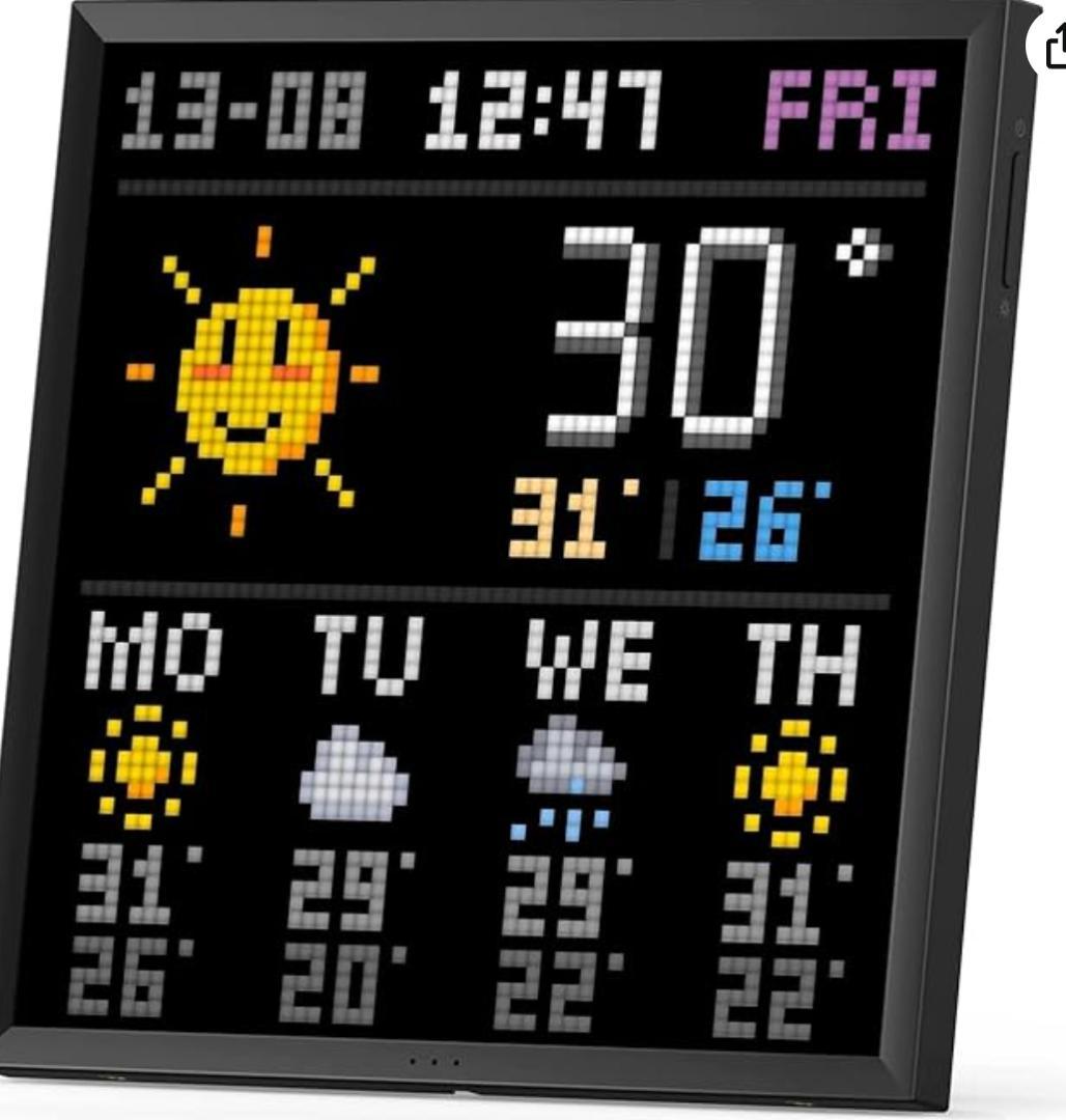 Divoom Pixoo 64 デジタルフレーム64*64　２個セット