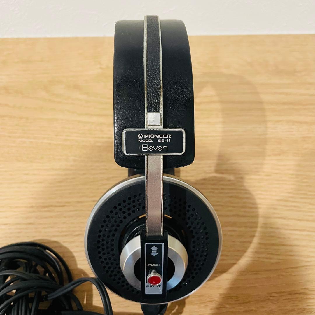 昭和レトロ Pioneer パイオニア ヘッドホン Eleven SE-11