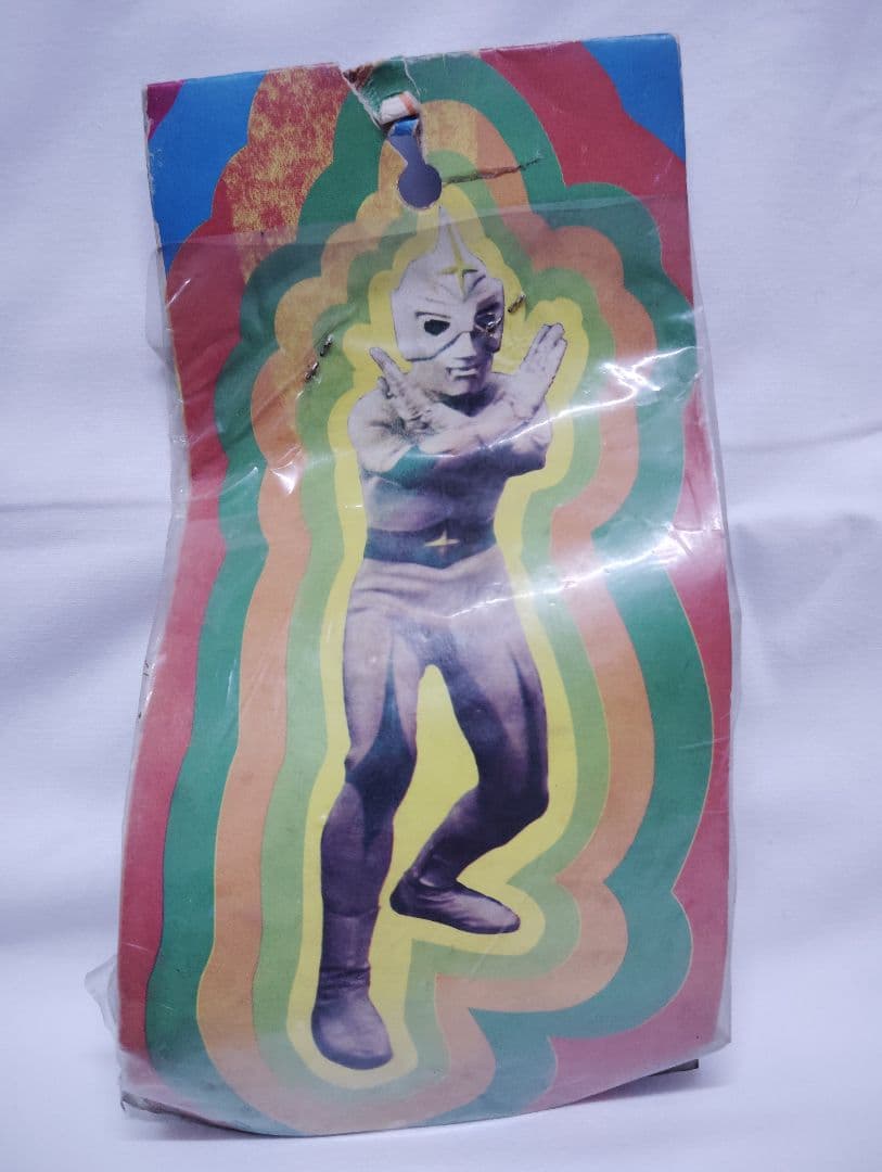 未開封 昭和レトロ ミラーマン 指人形 ソフビ 当時物