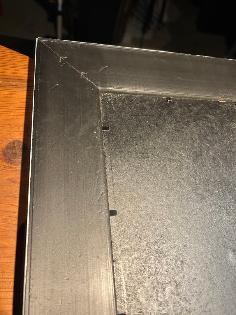 アンティーク額縁‼️ シャービー・デザイン額縁　マットホワイト　大サイズ