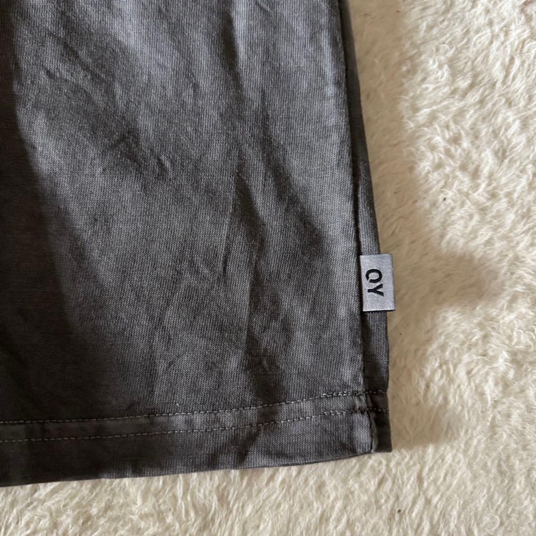 OY PIGMENT PINTUCK LOGO tシャツ　高尾颯斗　ワンエン