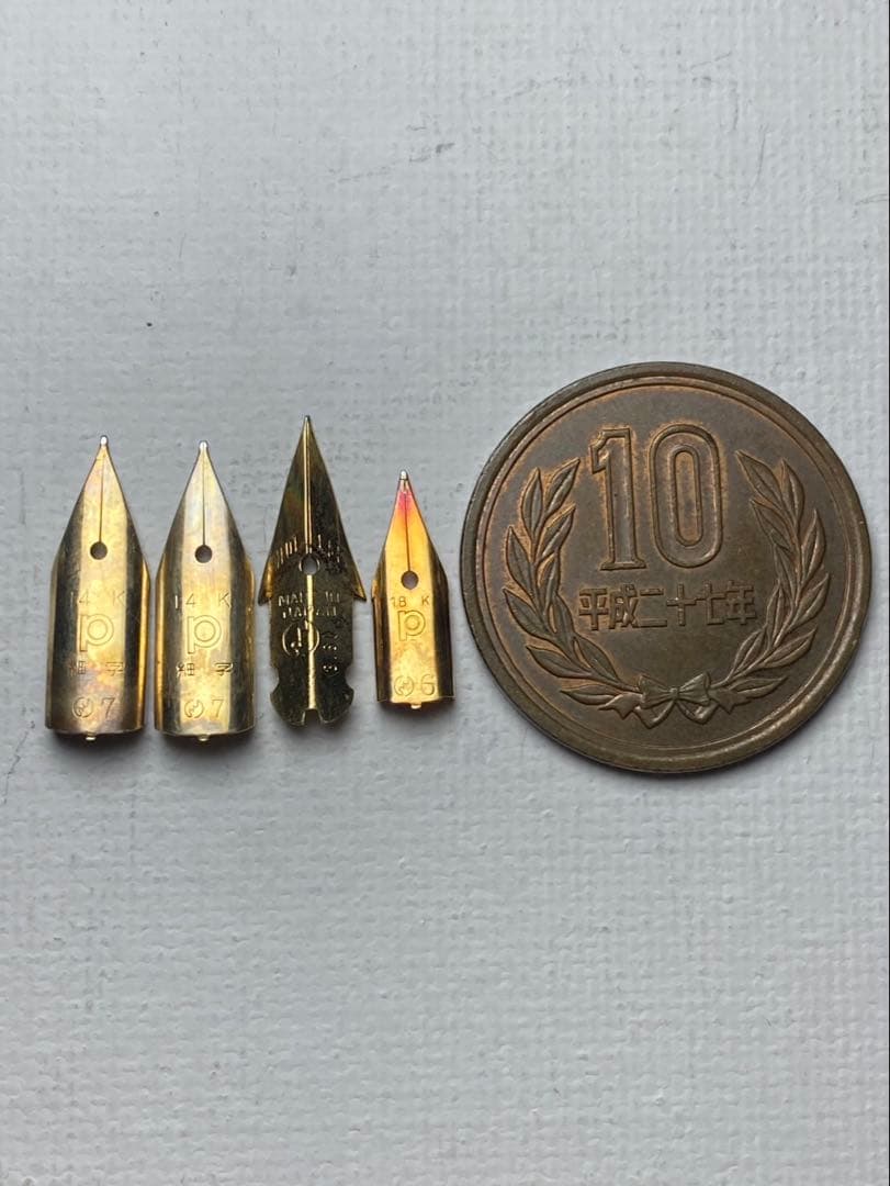 No.103 金無垢14K 0.77g 18k 0.18g 金 24K 純金