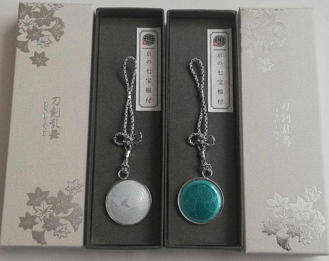 刀剣乱舞　京の軌跡　京の七宝根付　鶴丸国永　一期一振