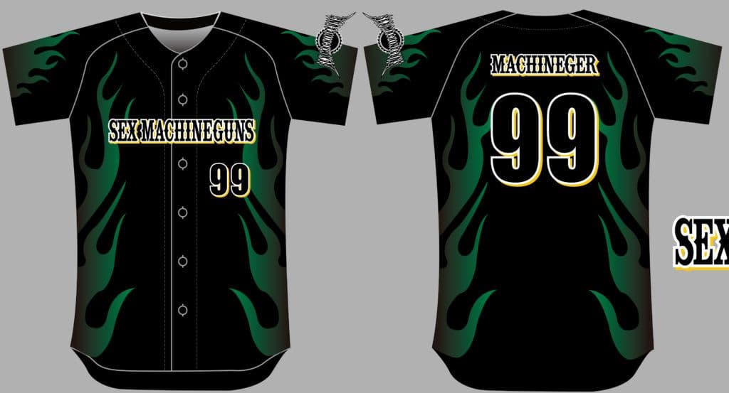 SEX MACHINEGUNS 野球シャツ Lサイズ FC限定 新品未使用