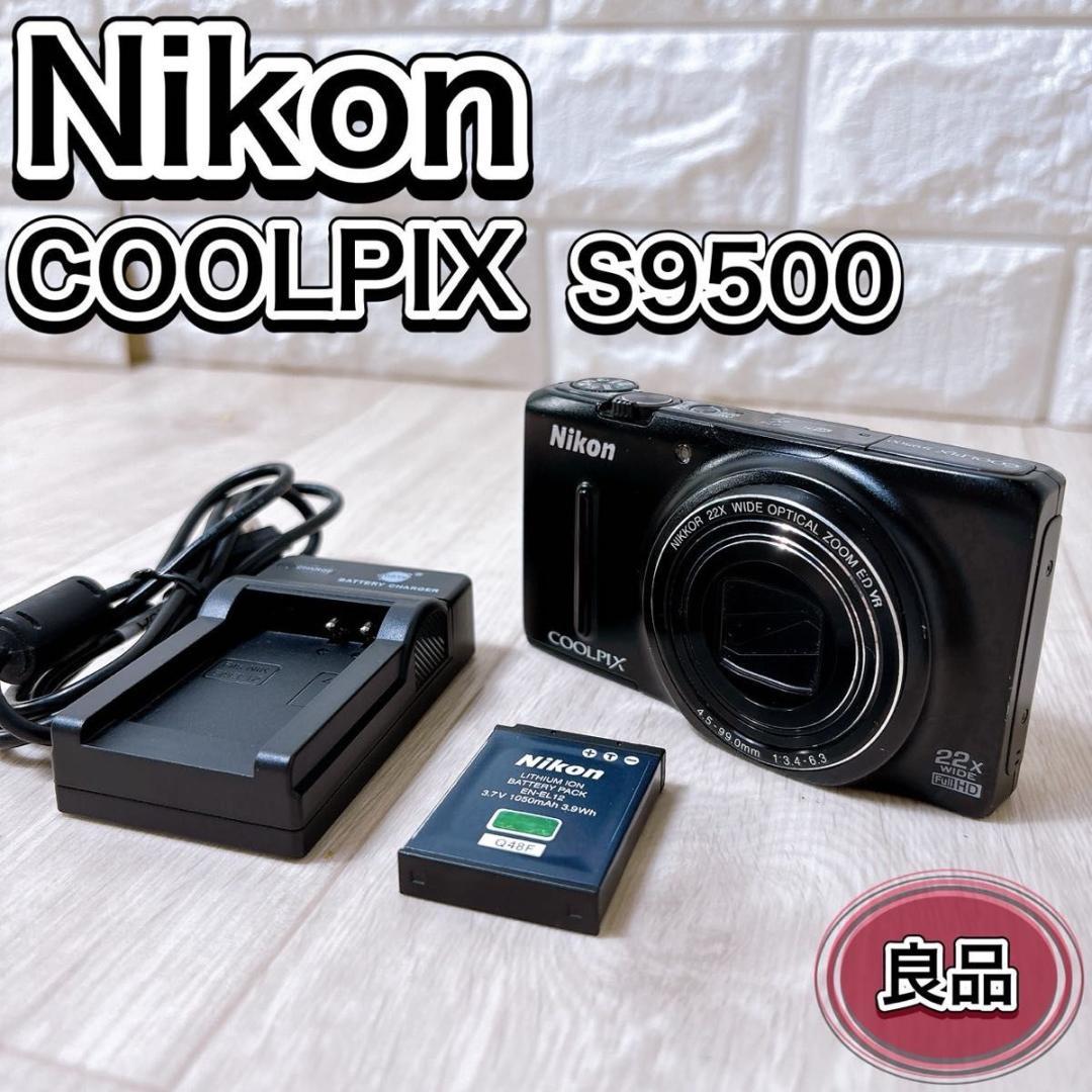 Nikon ニコン クールピクス S9500 ブラック コンパクトデジタルカメラ