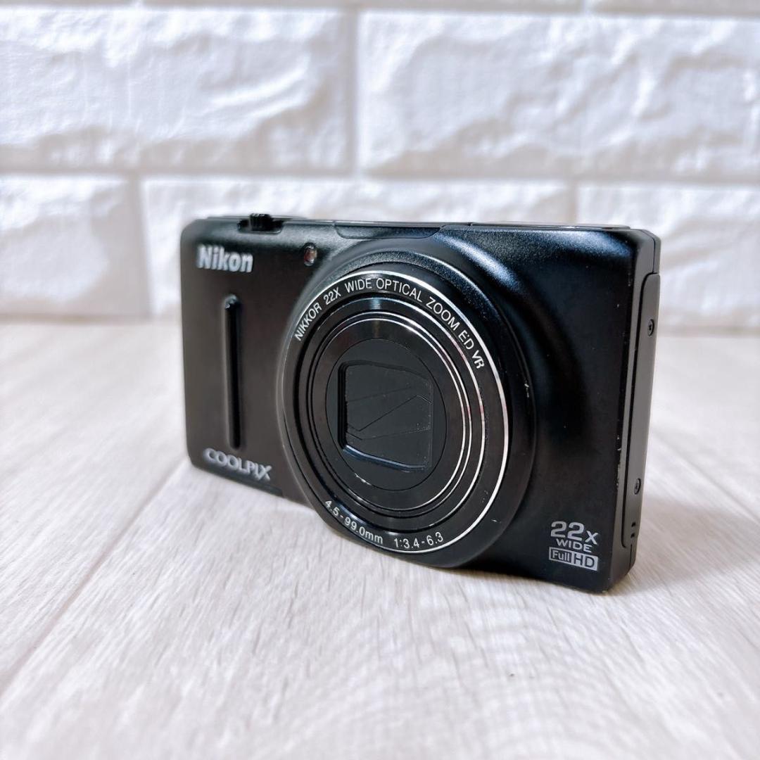 Nikon ニコン クールピクス S9500 ブラック コンパクトデジタルカメラ