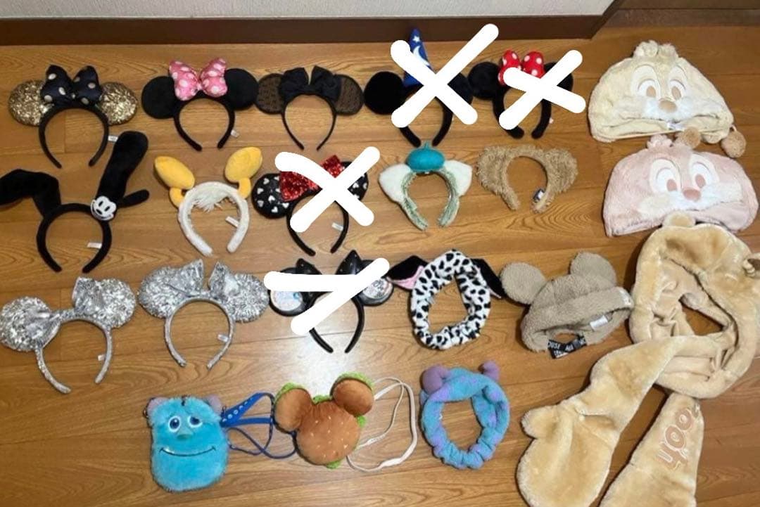 ディズニーカチューシャセット