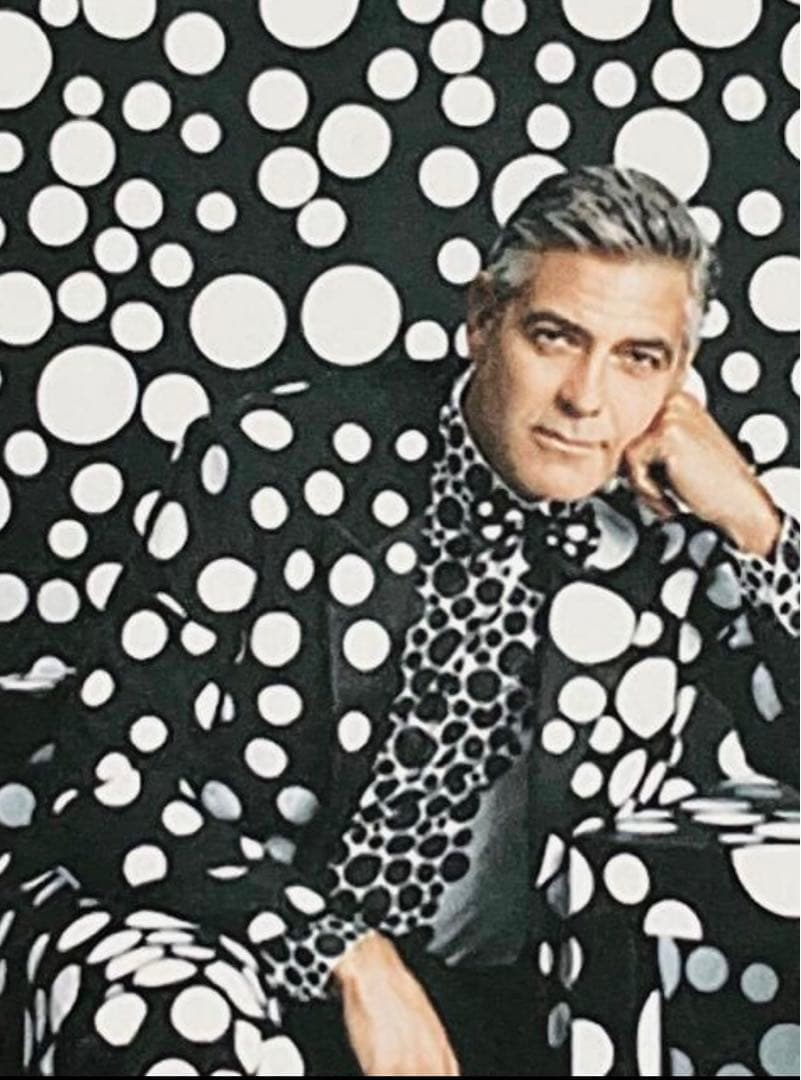 ジョージクルーニー　リトグラフ　COA認定書付き