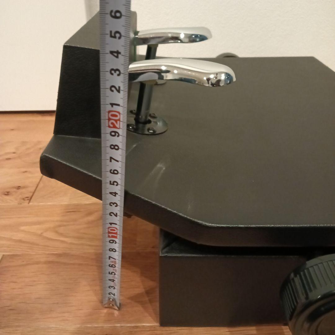 ピアノ補助ペダル　黒　足台