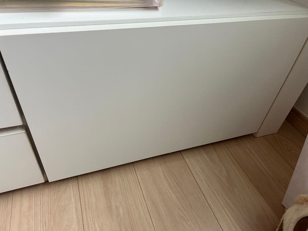 ニトリ　シングルベッド　ジオチェスト前モデル