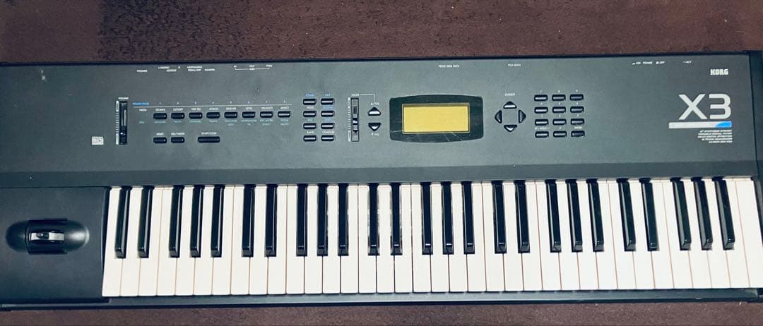 名機　KORG X3 シンセサイザー電子ピアノ中古