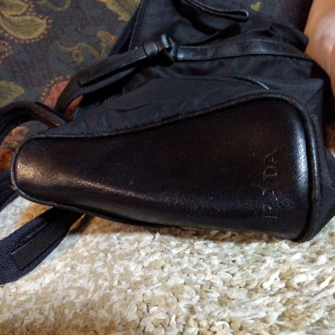 ビターチョコ様PRADA ブラック ナイロン ハンドバッグ