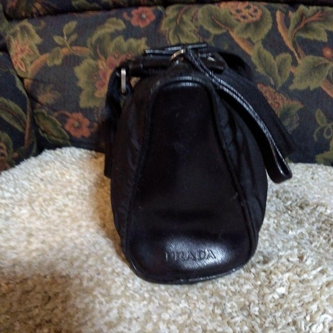 ビターチョコ様PRADA ブラック ナイロン ハンドバッグ