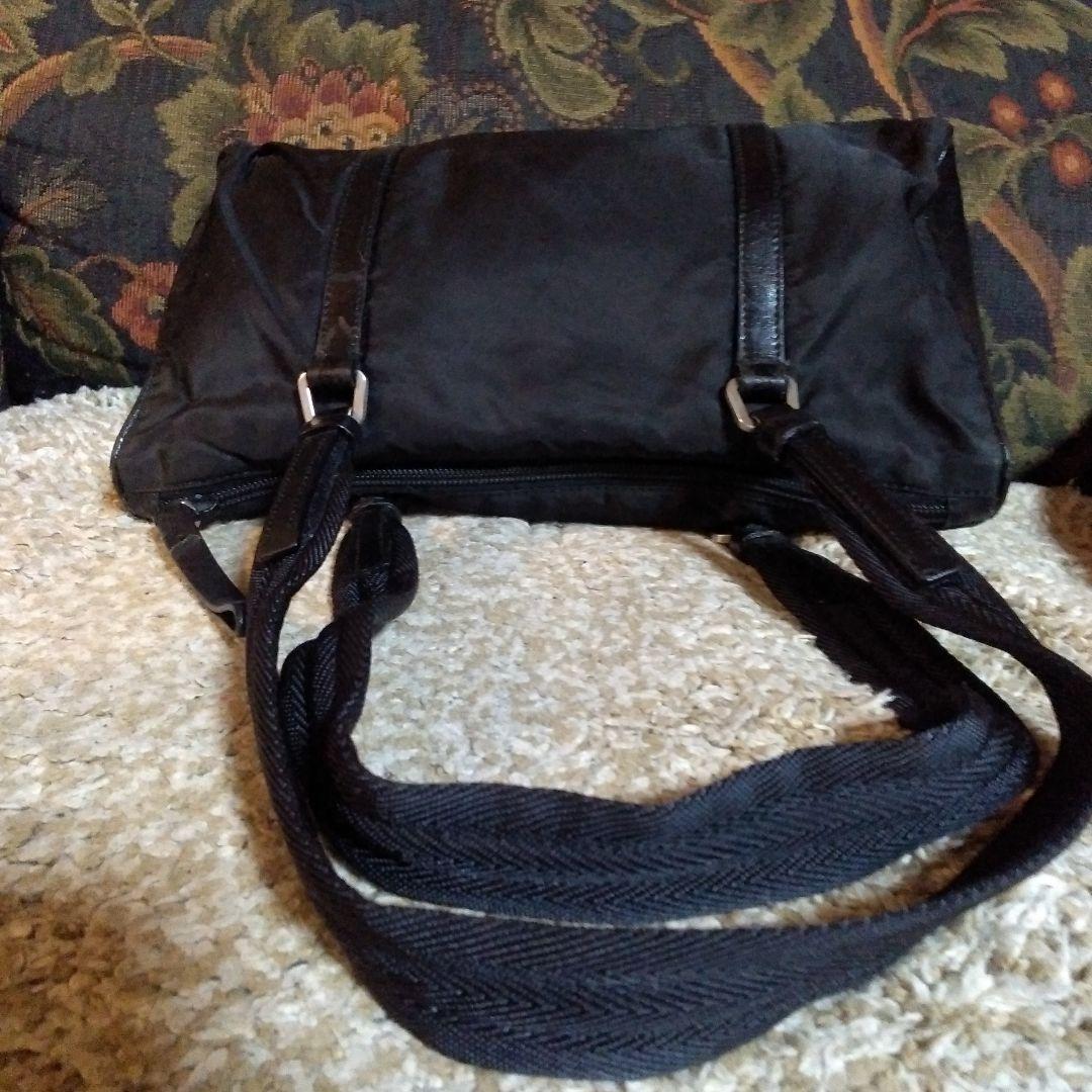 ビターチョコ様PRADA ブラック ナイロン ハンドバッグ