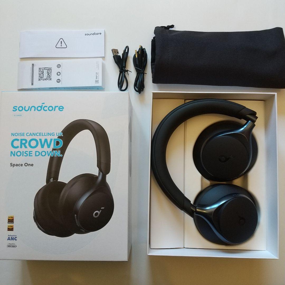 ANKER Soundcore Space One アンカーワイヤレスヘッドホン
