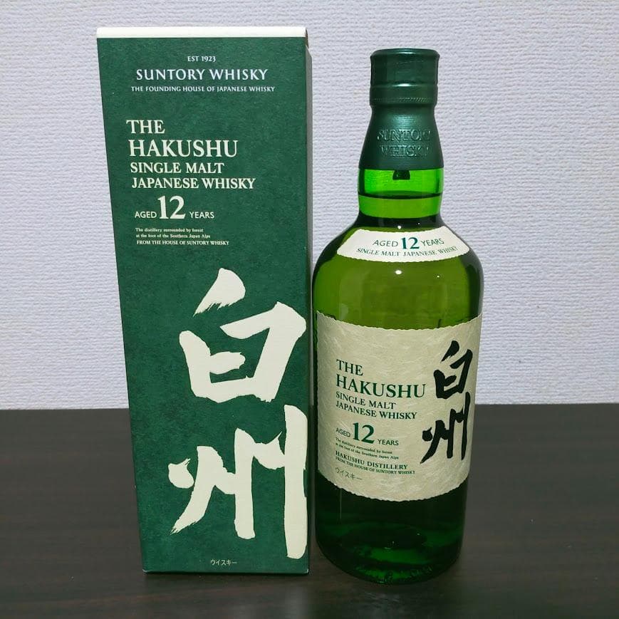 【白州12年・箱入り・未開封】700ml 　THE HAKUSHU 12年