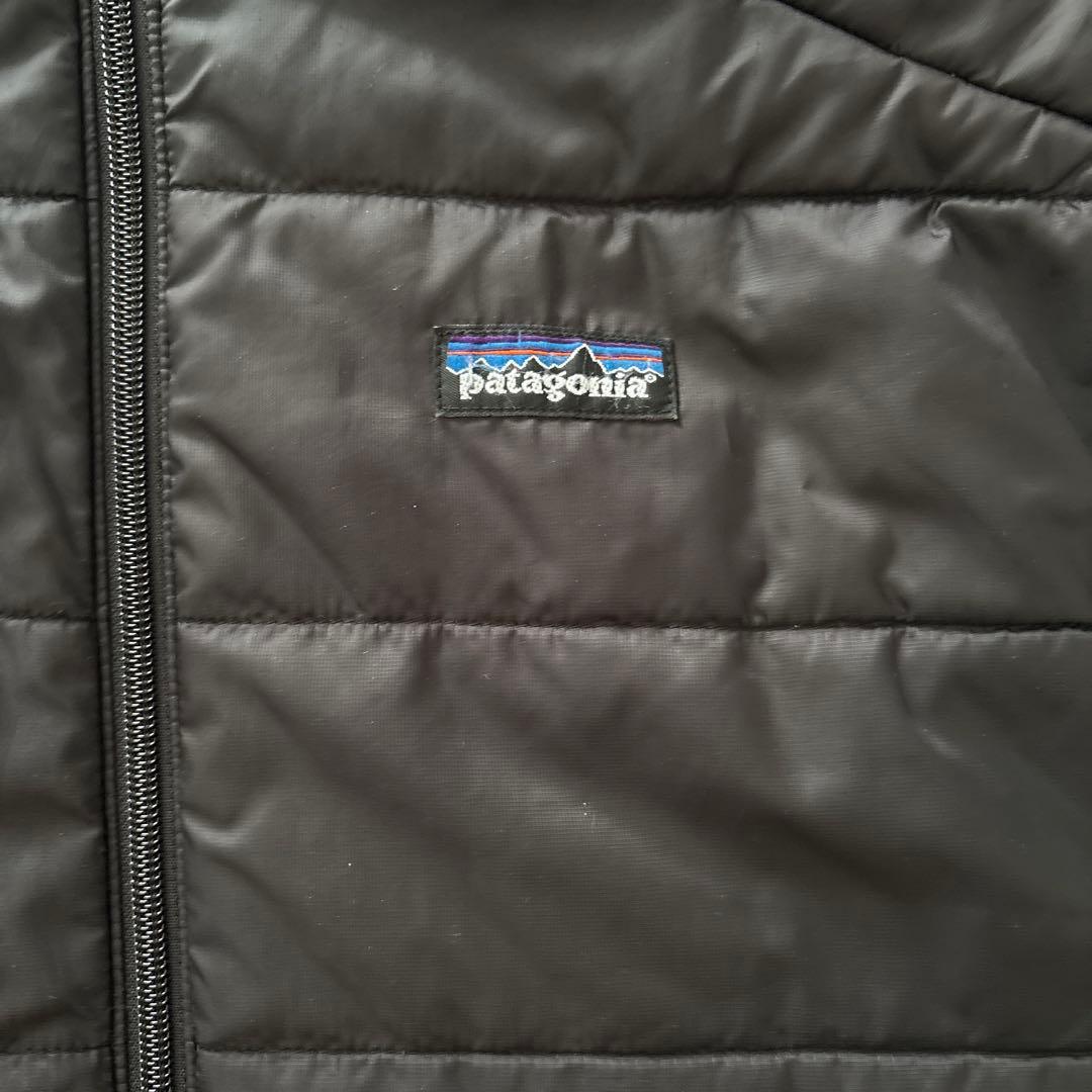 Patagonia ブラック マイクロパフベスト