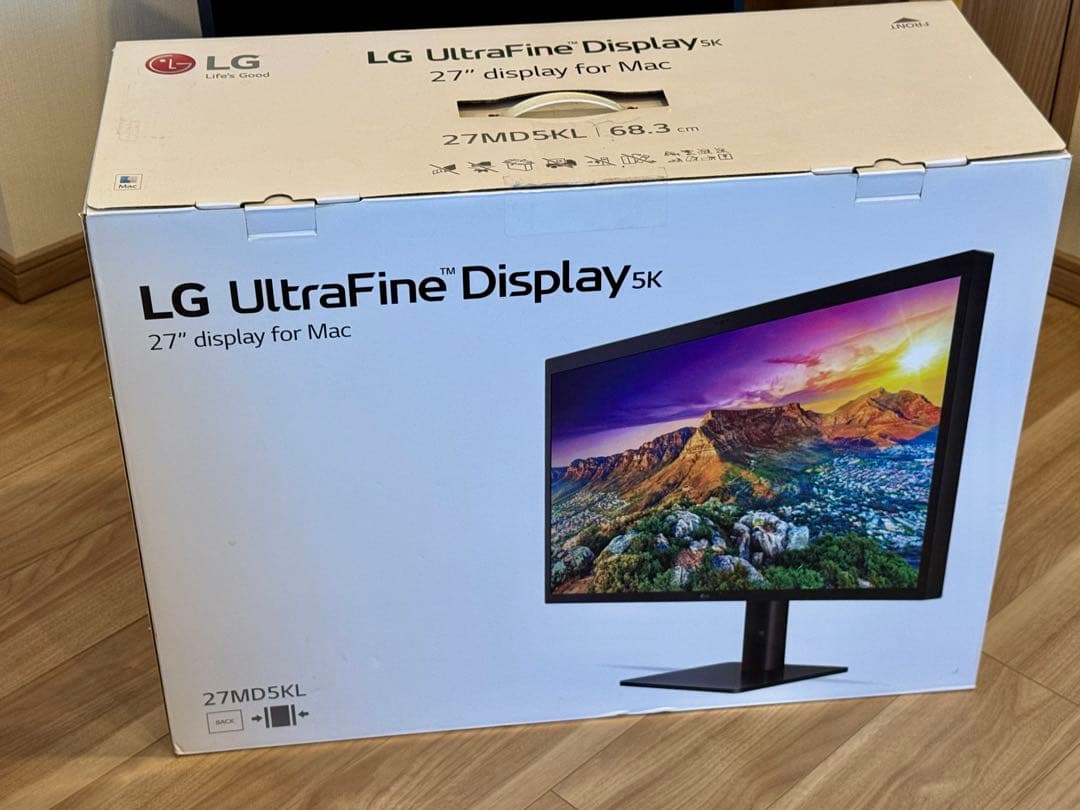 ディスプレイ・モニター本体 LG UltraFine 5K Display 27MD5KL
