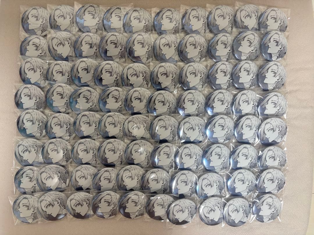 ミヒャエル・カイザー ブルロ展推しキャラ缶バッジ 80個