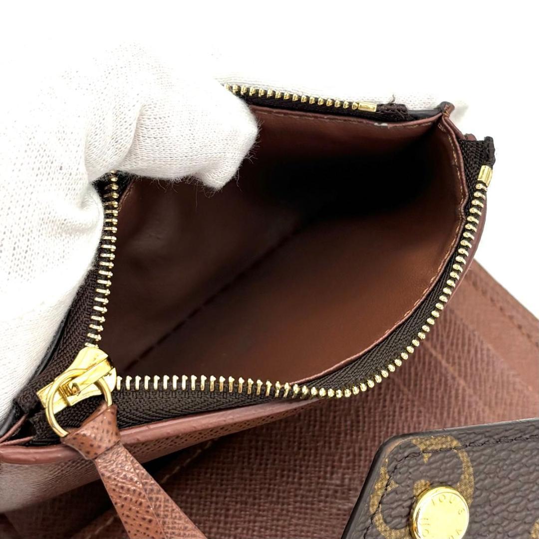 ルイヴィトン モノグラム ヴィクトリーヌ 三つ折り財布 コンパクトウォレット