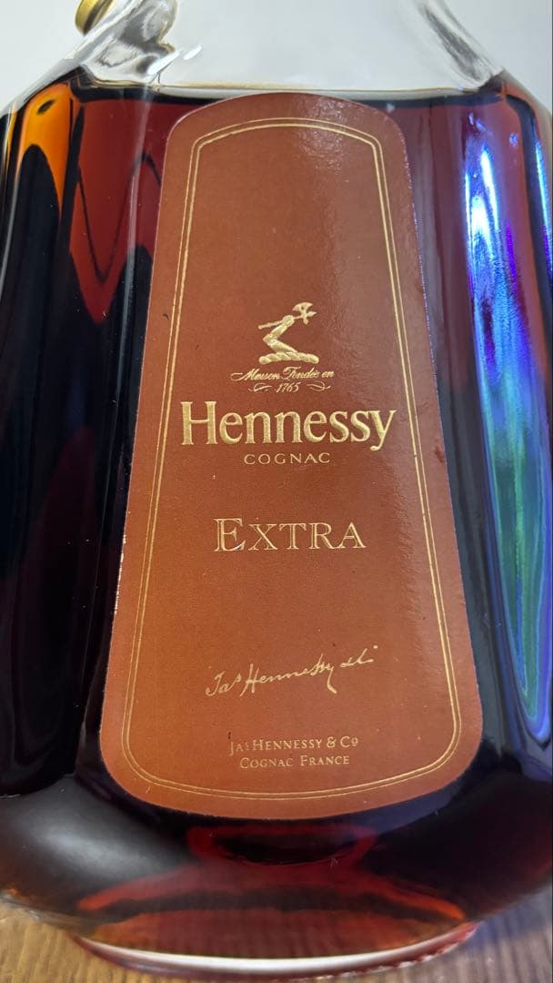 【未開栓】ヘネシー パラディ エクストラ コニャック 金キャップ 700ml