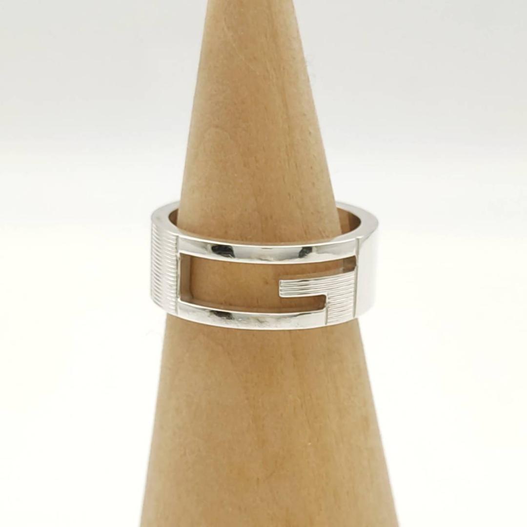 専用【極美品グッチ Gucci リング17（16）カットアウトG シルバー 指輪