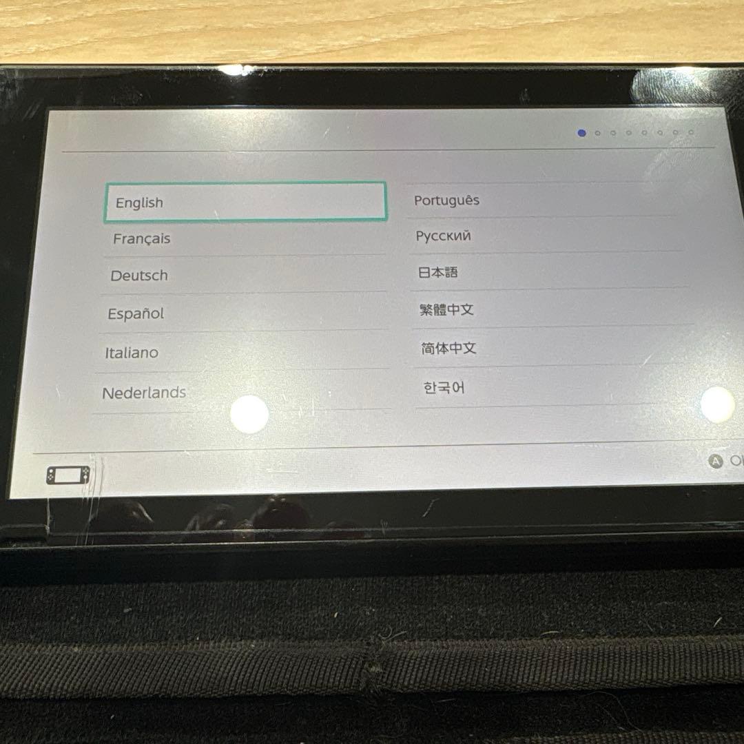 Nintendo Switch 本体 青/赤 初期化済