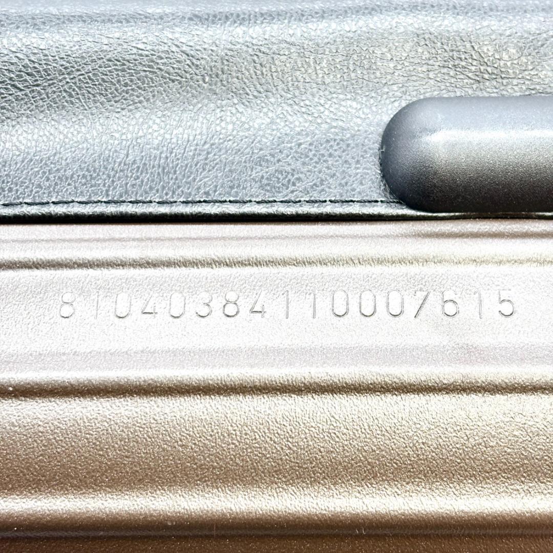 リモワ サルサ ビジネストロリー 4輪 810.40 機内持込可能 美品