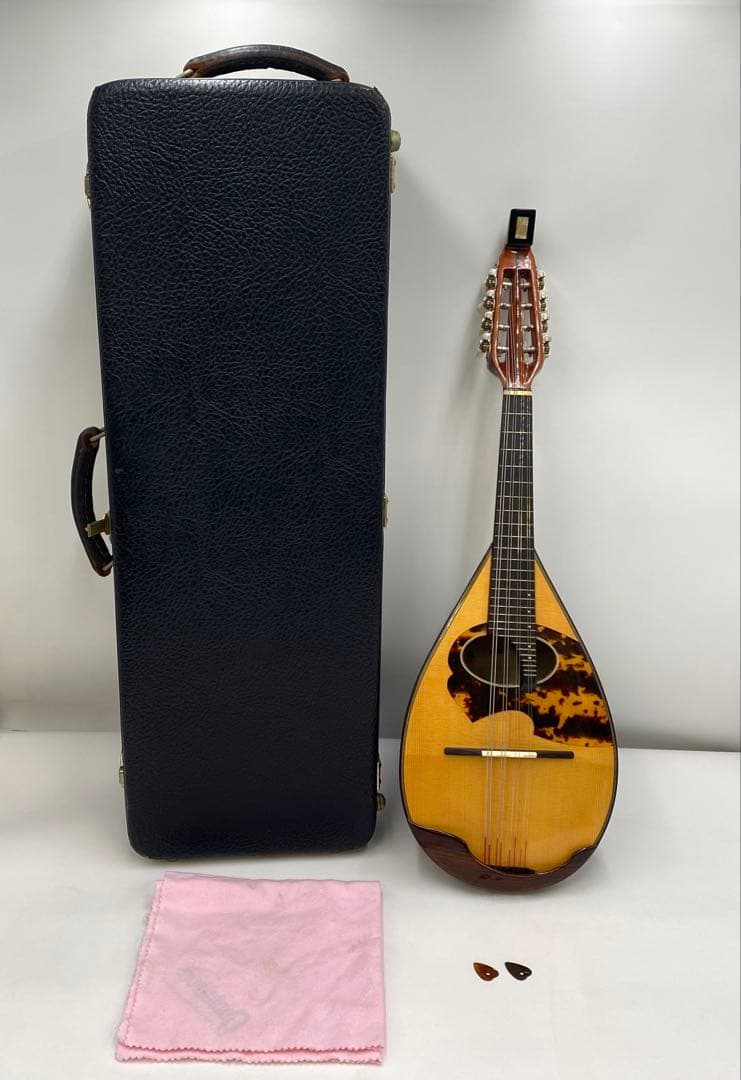 石川捷二郎 マンドリン 本体とケース付き