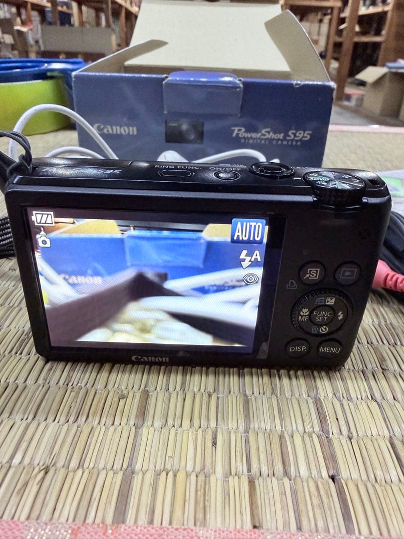 動画有り状態良キャノン Canon PowerShot S95 ブラック　純正