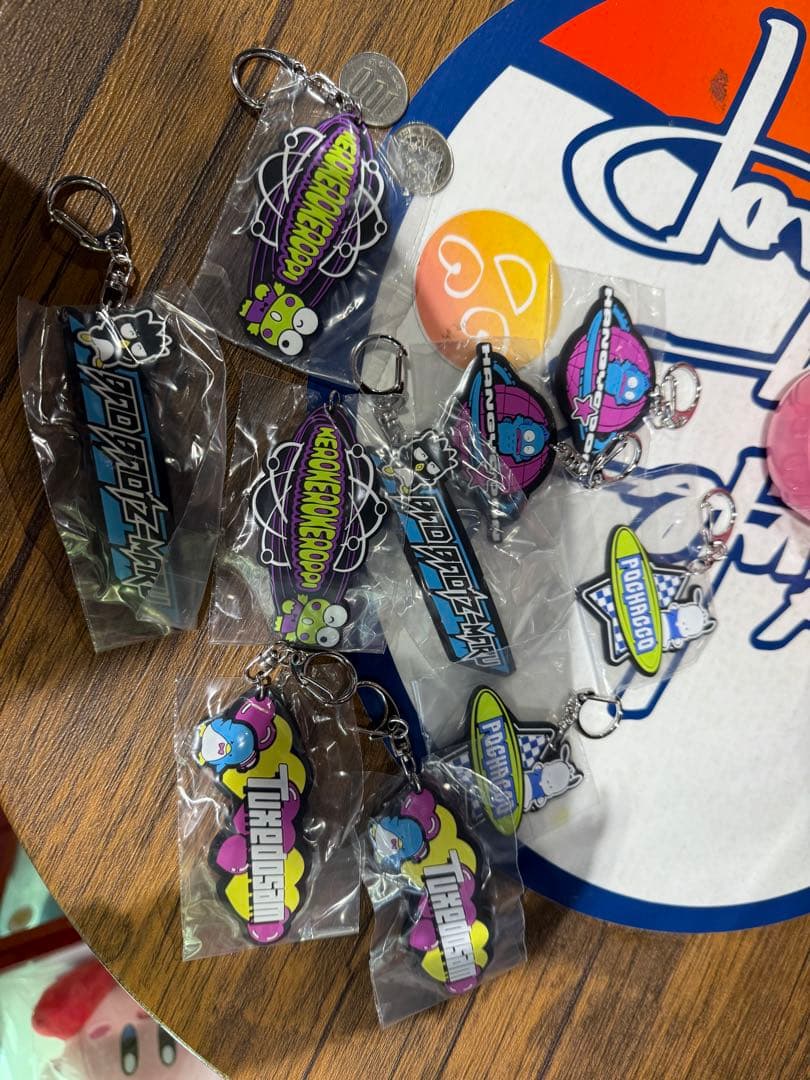 アクリルキャラクターキーホルダー