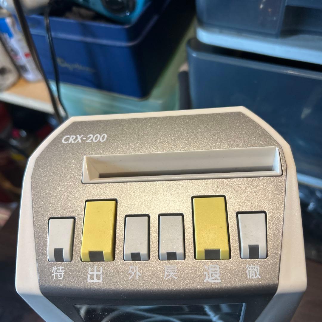 16です。アマノのタイムレコーダーCRX-200中古品。