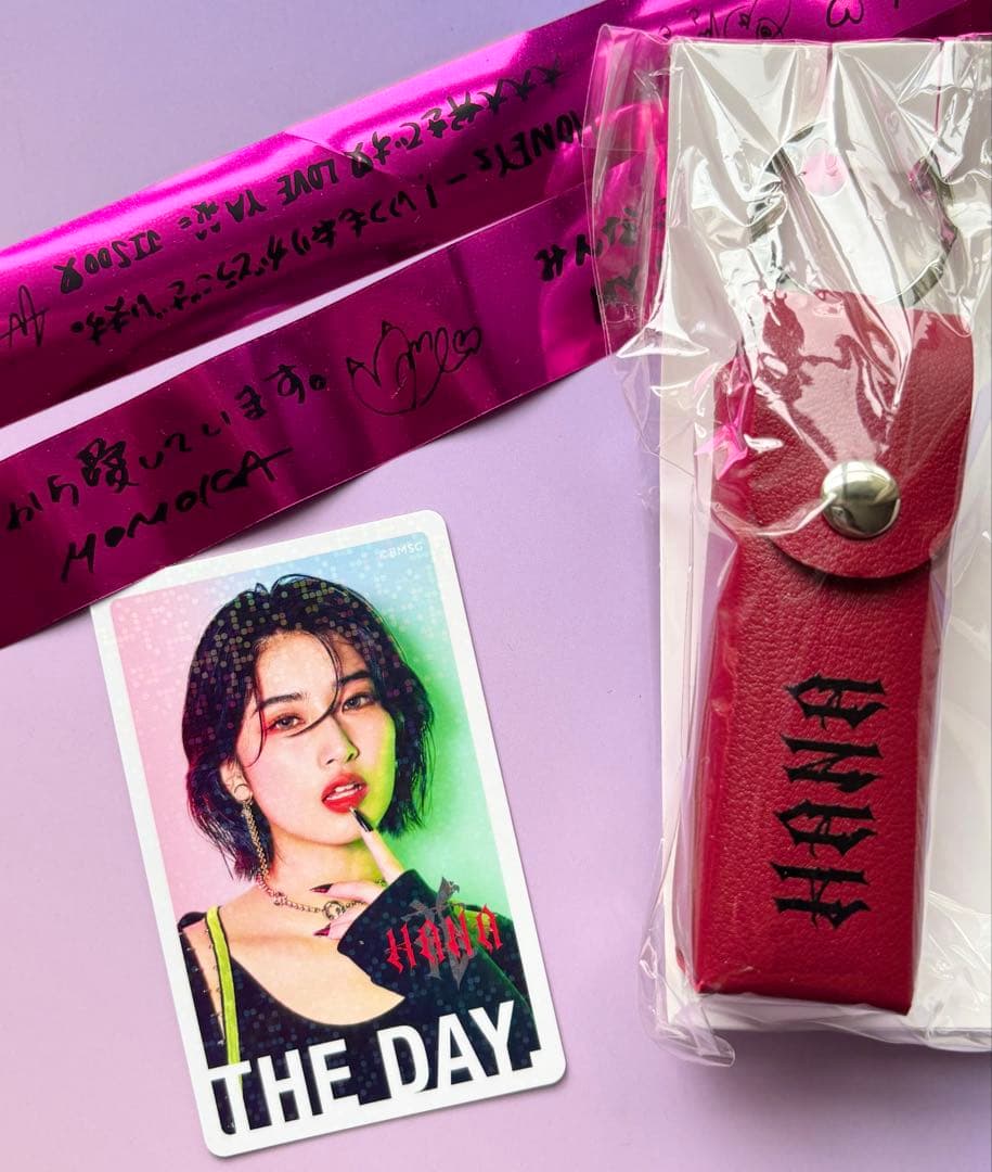 ★HANA MOMOKA ホログラムトレカ　リップケース銀テープ