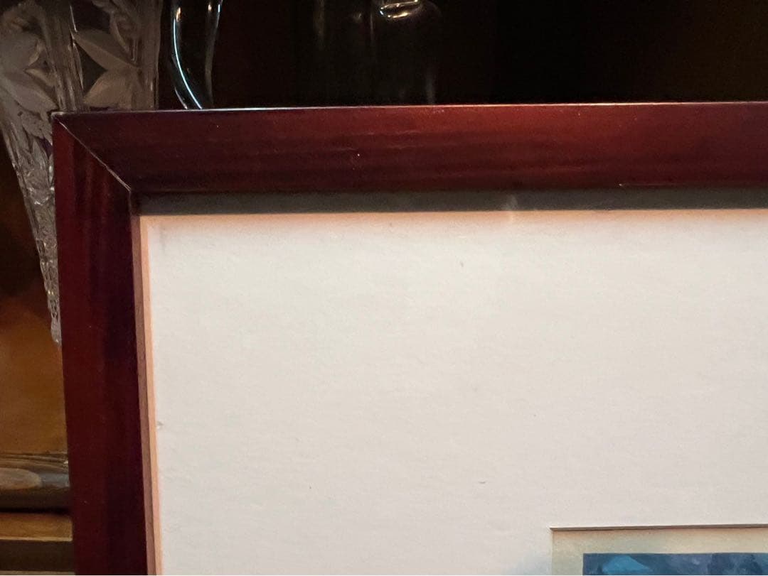 東山魁夷 年暮る 額縁 インテリア アート