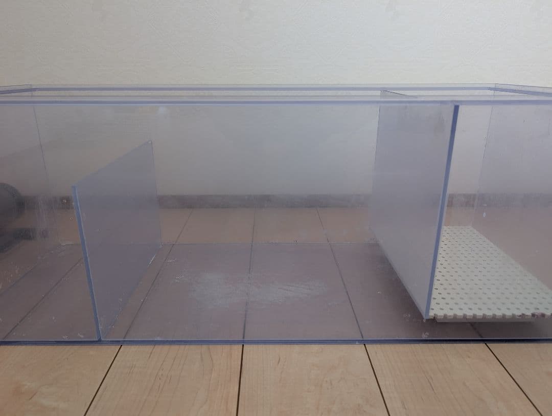 オーバーフロー水槽用 塩ビ製濾過槽