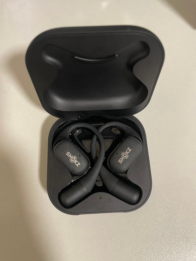 SHOKZ ワイヤレスイヤホン ブラック