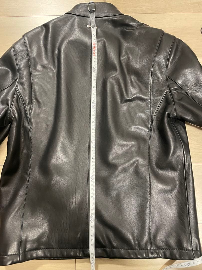 MICHAEL KORS ブラック レザージャケット S