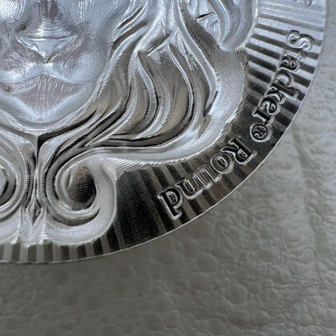 純銀 100g スコッツデールライオン　スタッカー