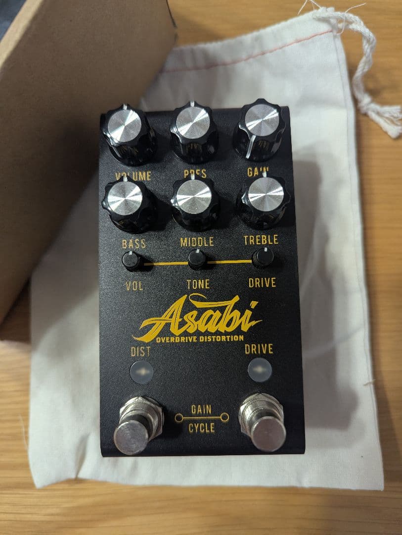 ギター Asabi Overdrive Distortion/jackson audio