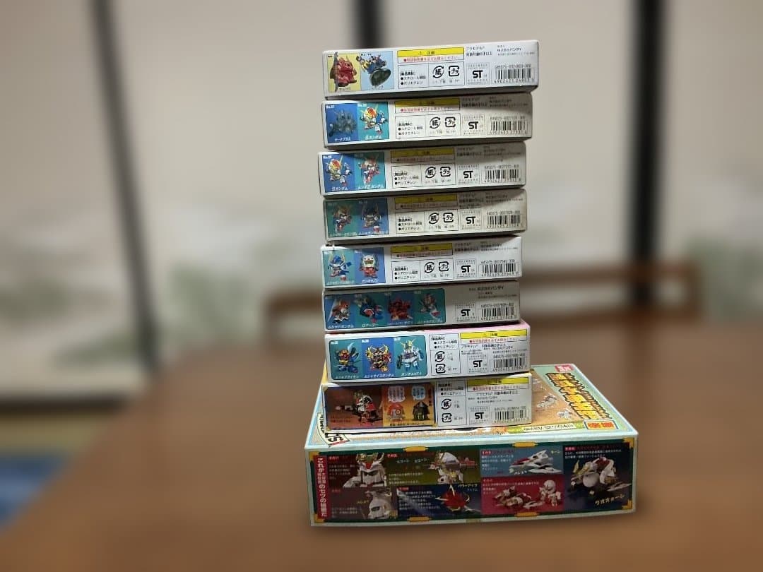 未組立　SD戦国伝　BB戦士　武者5人衆　頑駄無大将軍　他9体セット