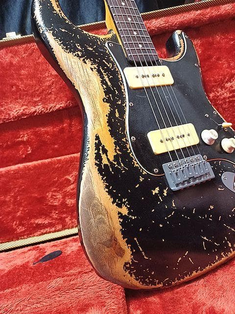 ★☆Custom Hard Relic P90 Stratocaster☆★