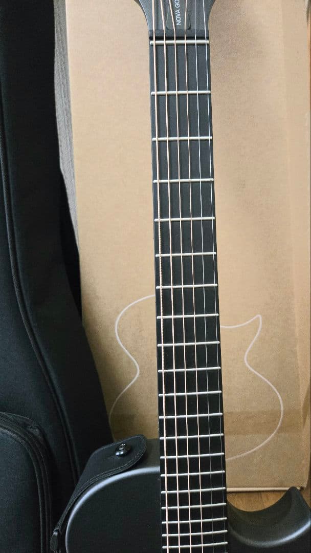 アコースティックギターENYA NOVA GO/BK ギターケース付き