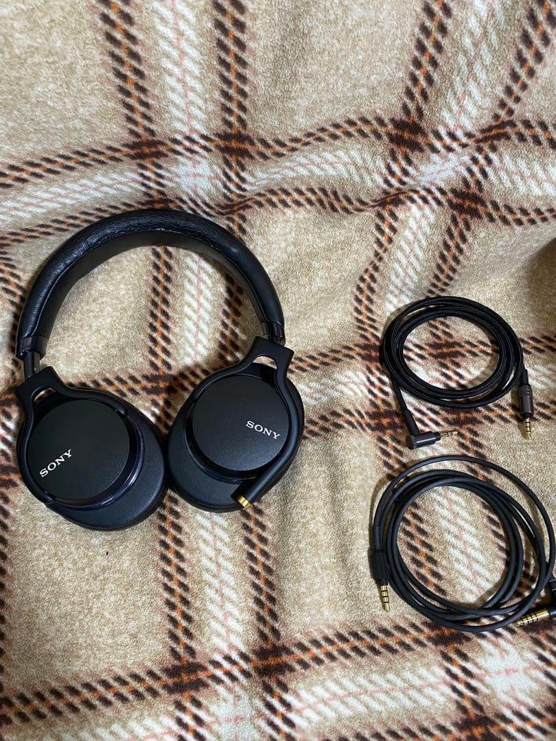 SONY MDR-1AM2 イヤーパッド摩耗あり