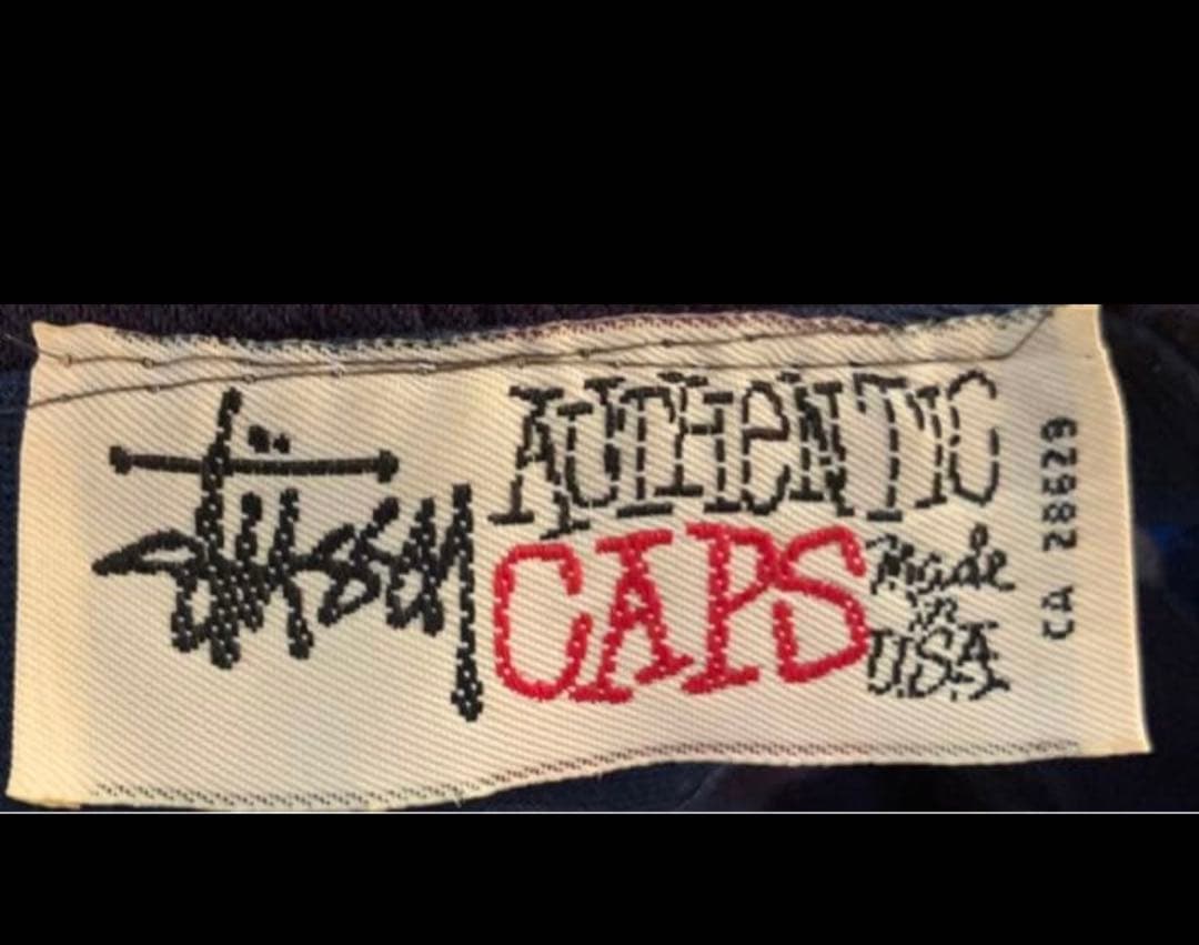 90s old stussy スター　キャップ