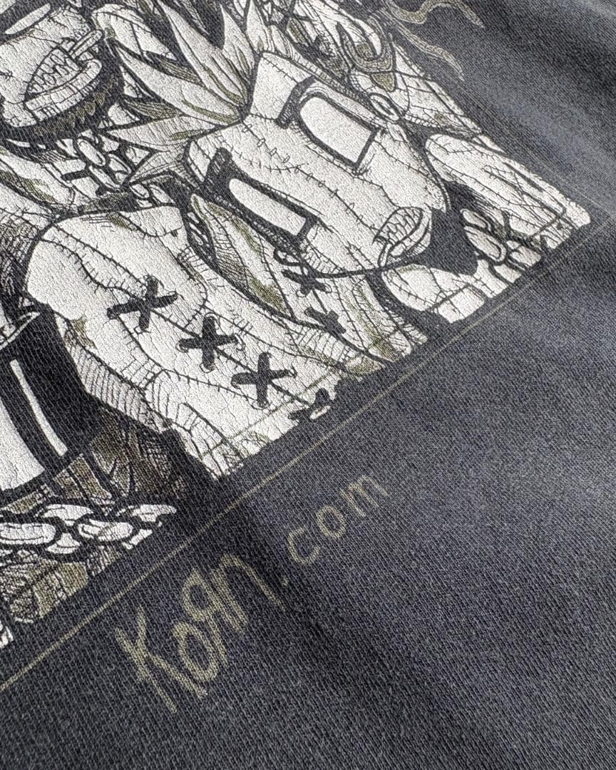 2000 KORN SICK & TWISTED ツアー バンド Tシャツ