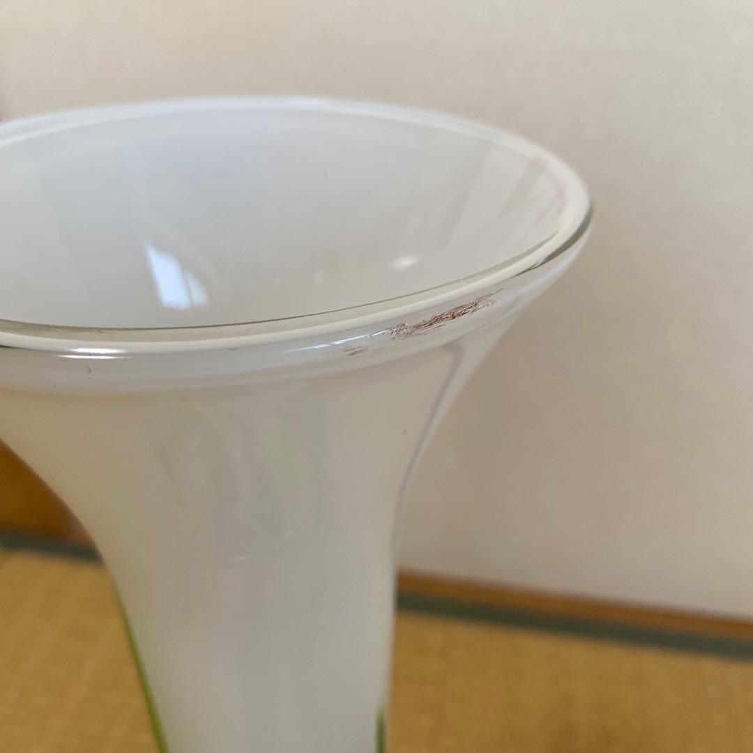 53cm 70`sイタリアヴィンテージハンドメイド花瓶　大型フラワーベース