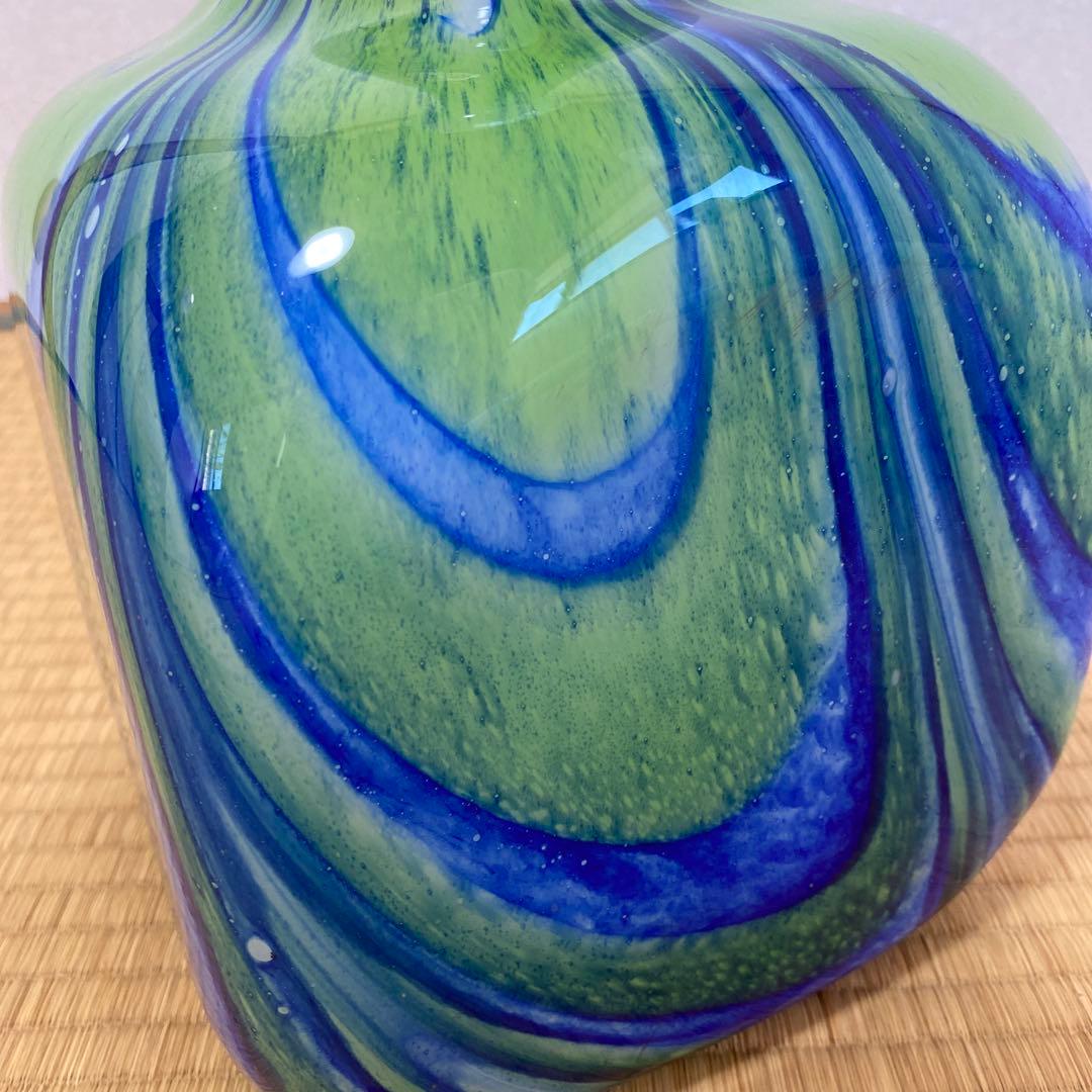 53cm 70`sイタリアヴィンテージハンドメイド花瓶　大型フラワーベース