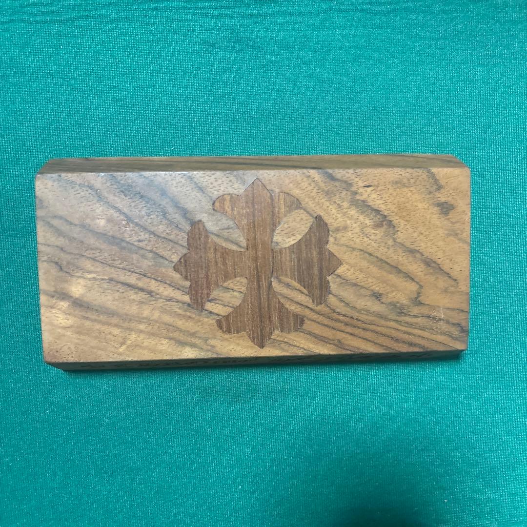 非売品 クロムハーツ ウッドディスプレイ 置物 飾り